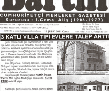 BARTIN GAZETESİ - YEREL BASIN
